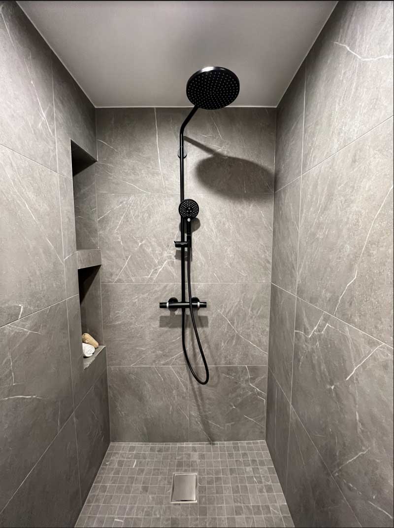 modern dusch